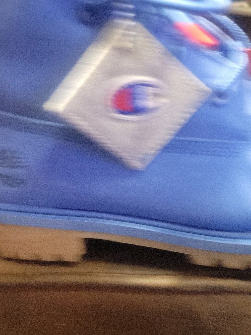 Timberland Champion Colab Royal Blue Nubuck Work Boots with Gum Outsole